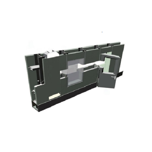 Hollow detachable shrapnel wall series 76/100mm 