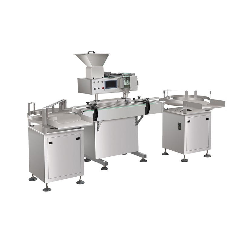 TJ-2DS Automatic Vitamin/Candy/Gummy/Tablet/Capsule/ Pill Filling and Feeding Counter Counting Medical Machinery