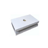 Metal surface single glass magnesia rock wool handmade sandwich panel