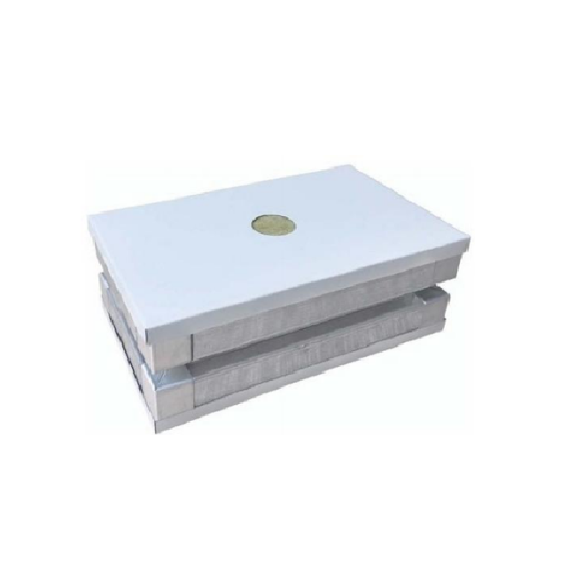 Metal surface rock wool handmade sandwich panel