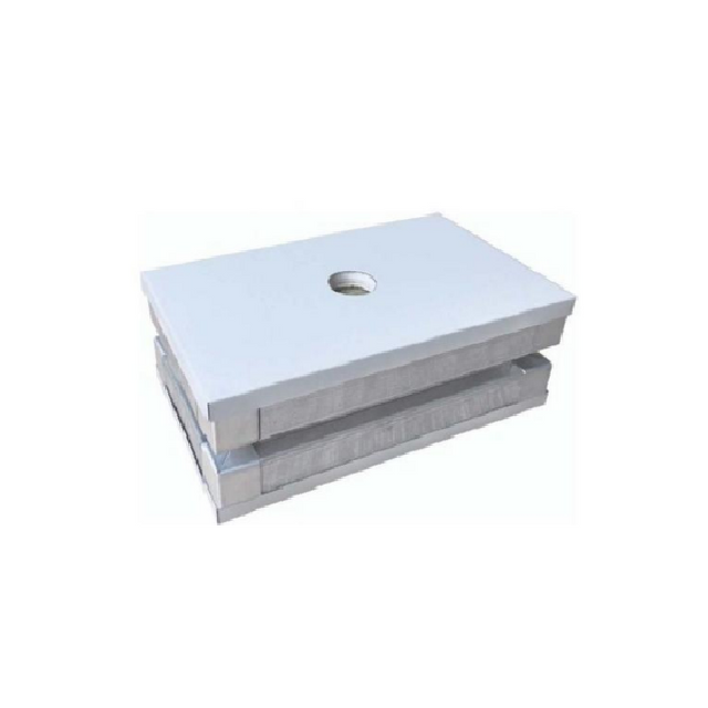 Metal surface double-sided gypsum rock wool handmade sandwich panel