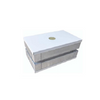 Metal surface double-sided gypsum rock wool handmade sandwich panel 100mm