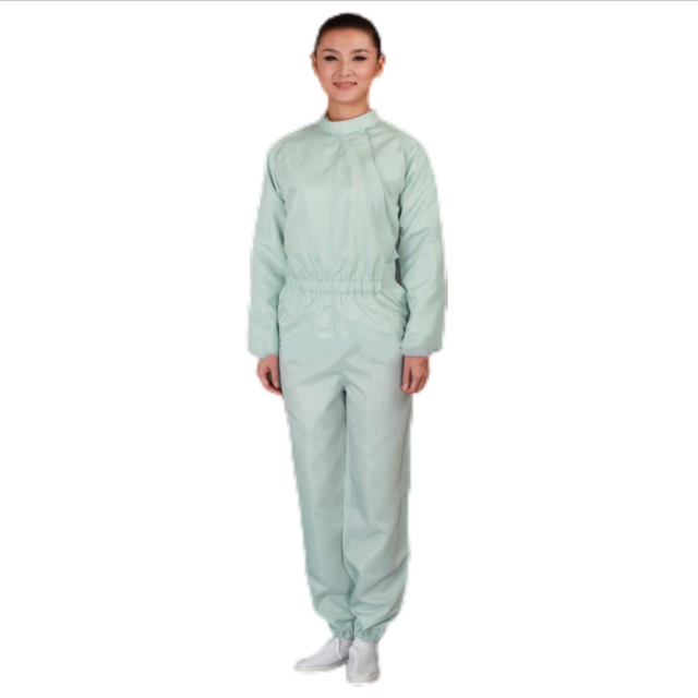 Reusable Cleanroom Workwear ESD Work Uniform Antistatic Washable clothes 