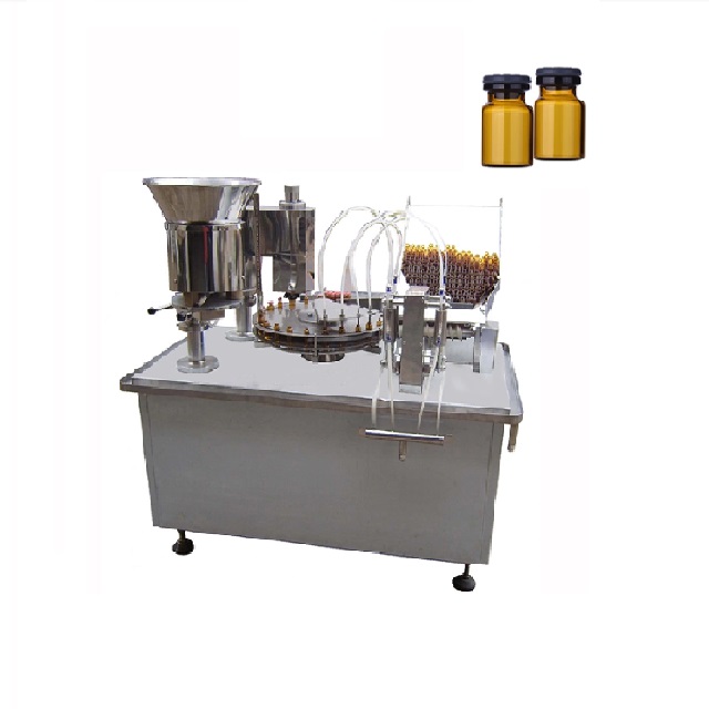 Penicillin Bottle Filling Stoppering Capping Liquid Filling Machine