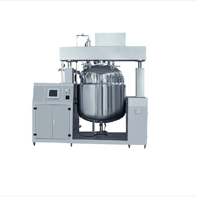 Hydraulic lifting vacuum emulsifier PLC 2