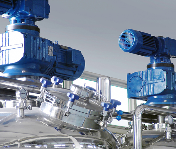 BOTTOM HOMOGENIZING VACUUM EMULSIFIER WHOLE-SET EQUIPMENT