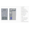 Negative pressure sampling/dispensing/weighing booth