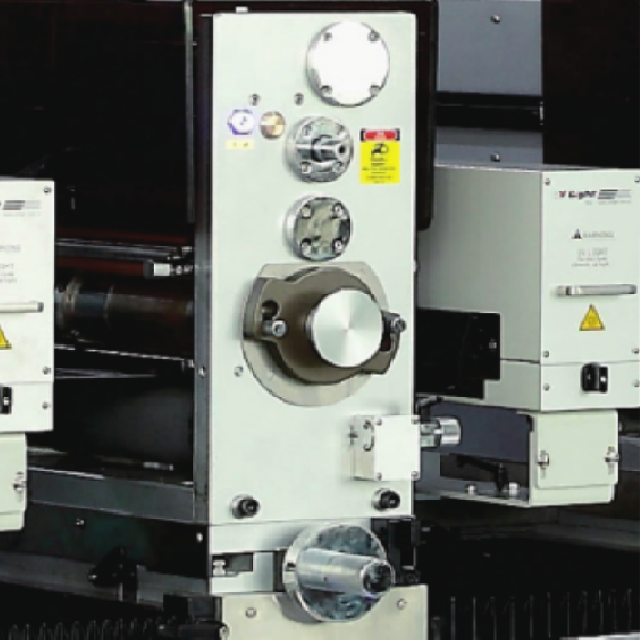 TJ 300(PRE-registration)cold foil 7 colors flexo varnish rotary die cut