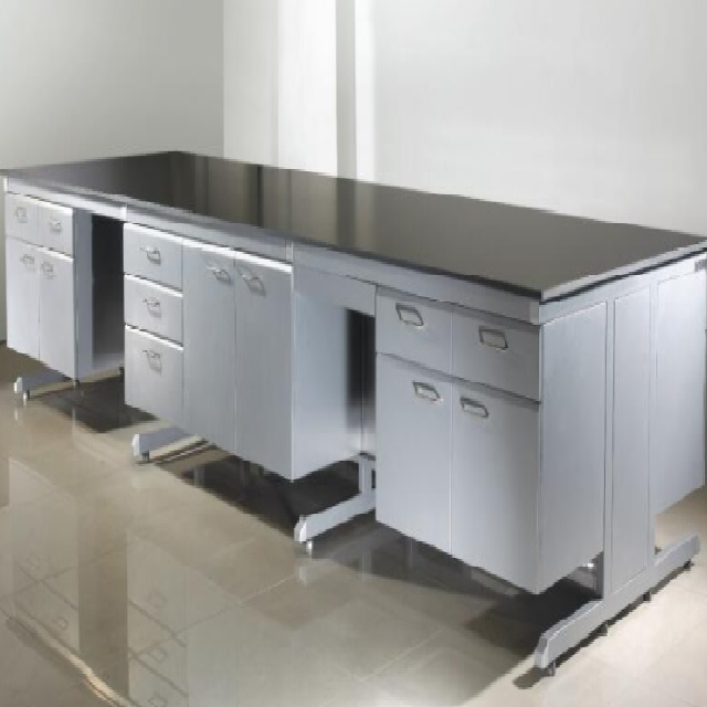 All Steel Work Bench Laboratory Furniture Lab Table