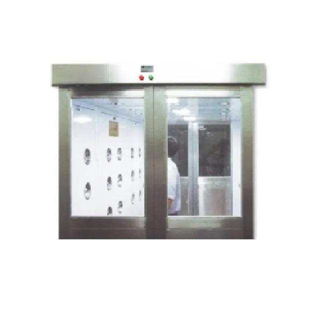 Automatic sliding door of air shower