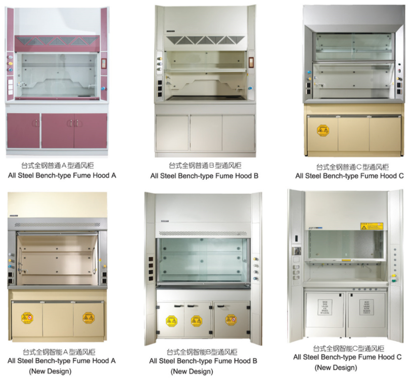 Clean room fume hood