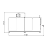 Automatic Strips Pouch Packing Packaging Machine