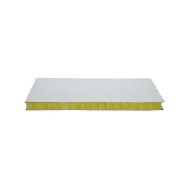 Mouth glass wool sandwich panels