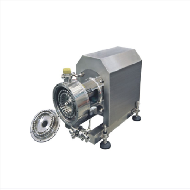 Pipeline type high-shear dispersion emulsifier