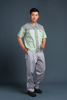 HX-JF114-A Antistatic Uniforms Work Clothes HXZ short sleeve suit