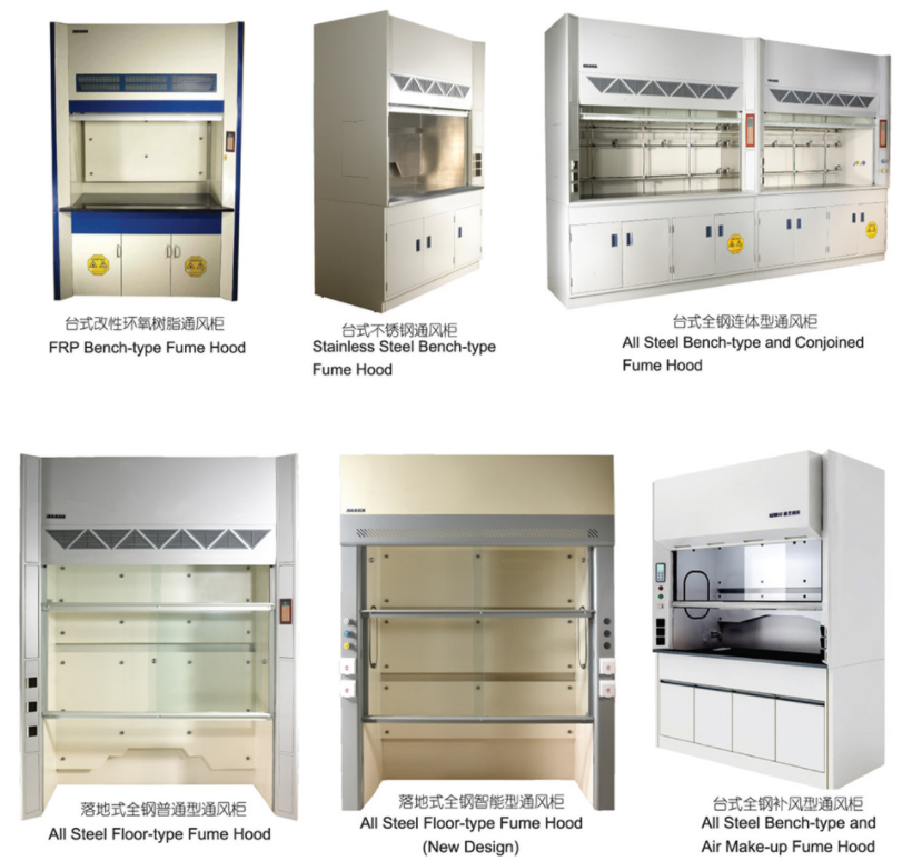Clean room fume hood