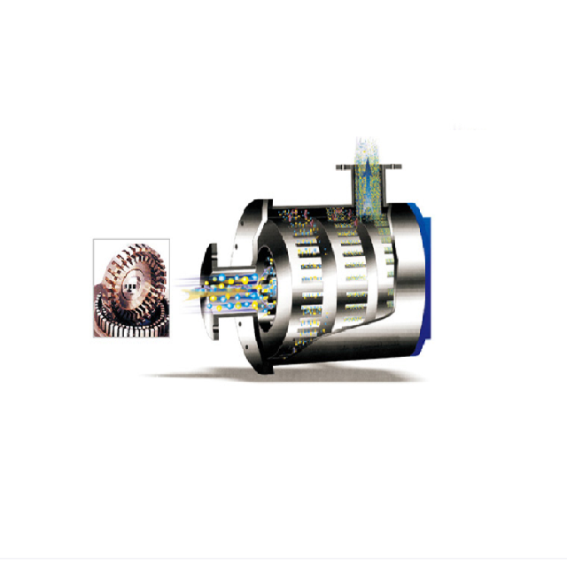 Pipeline type high-shear dispersion emulsifier