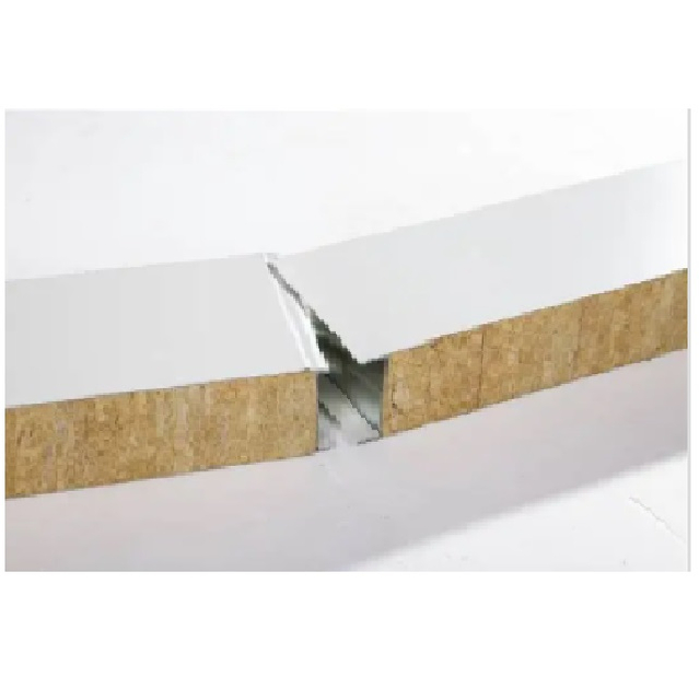 Shaped rock wool glass magnesium sandwich plate