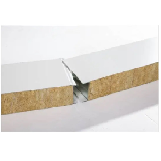 Shaped rock wool glass magnesium sandwich plate